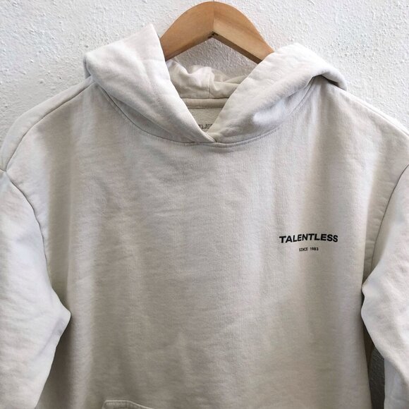 TALENTLESS Circle Logo Hoodie Size XS - Picture 6 of 10